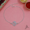 Designer Om Rakhi Bracelet