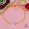 Infinity Bhai Rakhi in Cotton Thread