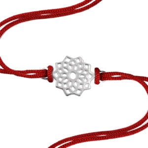 silver rakhi bracelet