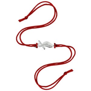 Flute with Mor Pankh Rakhi in Cotton Thread