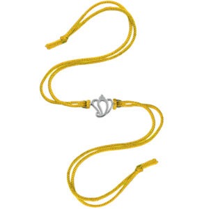 Ganesh ji Rakhi in Cotton Thread