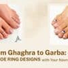 buy silver toe rings online - Parnika