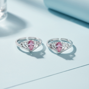 CZ Tiara Toe Rings