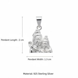 Shiva Parvati Pendant