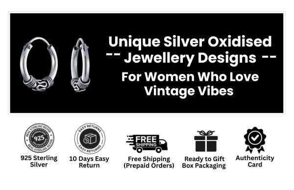 Buy Silver Oxidised Jewellery Designs