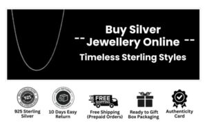 pure silver jwellery online India