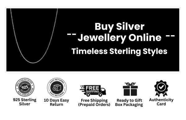 pure silver jwellery online India