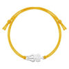 Trishul Thread Rakhi Bracelet in Silver by Parnika Jewels