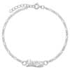 Silver Veera Rakhi Bracelet by Parnika Jewels